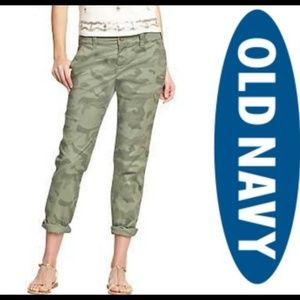 Old Navy Boyfriend Camo Pants